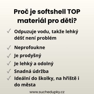 A je toho mnohem víc 💯 #softshell #jemalyzazrak #deti #radosti #venkujeskvele #yhacek #suchedupky #handmade #hezkycesky